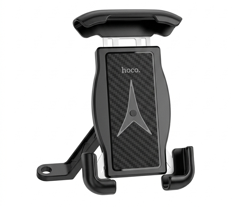 Hoco CA119 Motorcycle Rearview Mirror Holder - One-Handed Operation, 360° Rotation