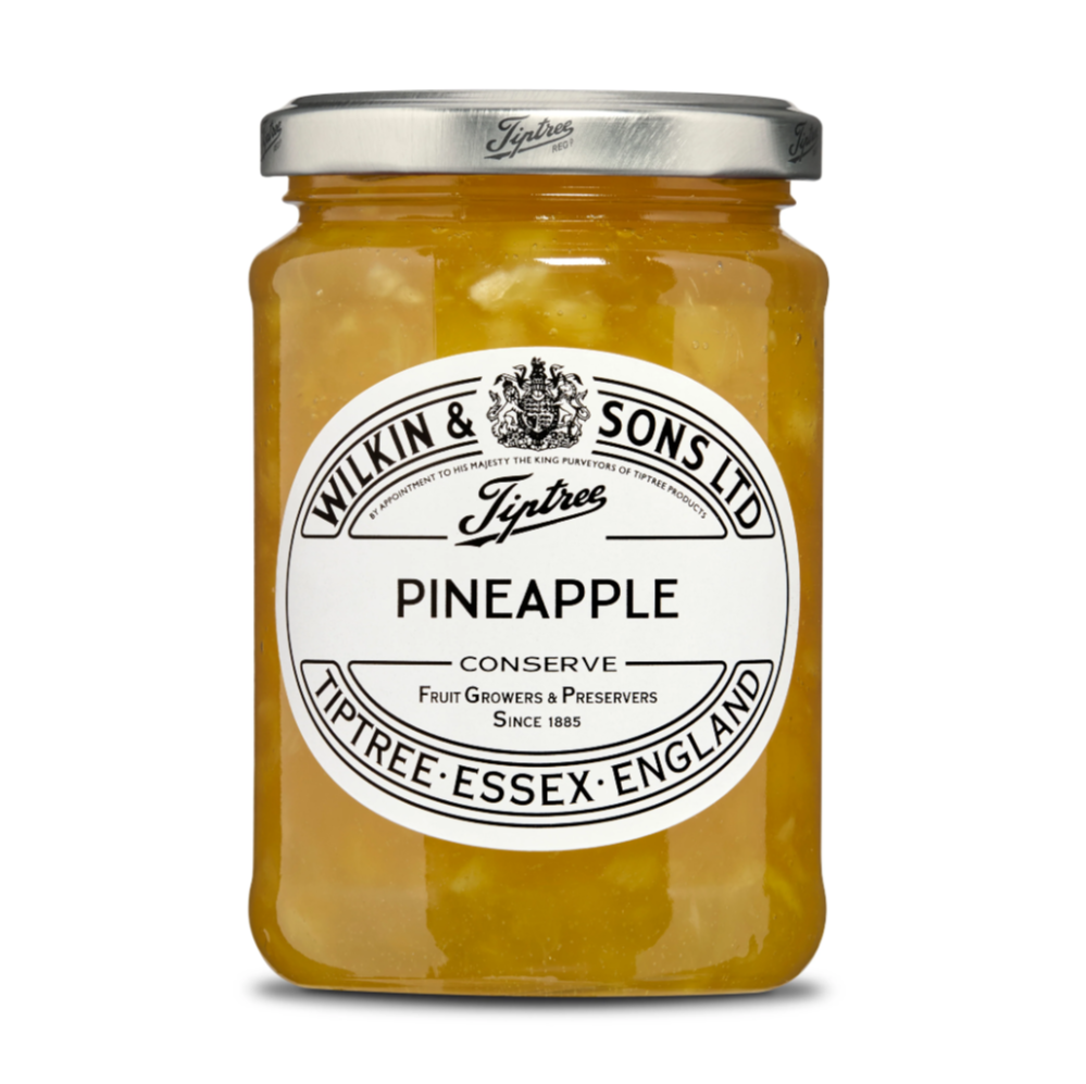 Tiptree Pineapple Conserve – 340g – Extra Fruit High-Quality Tropical Preserve