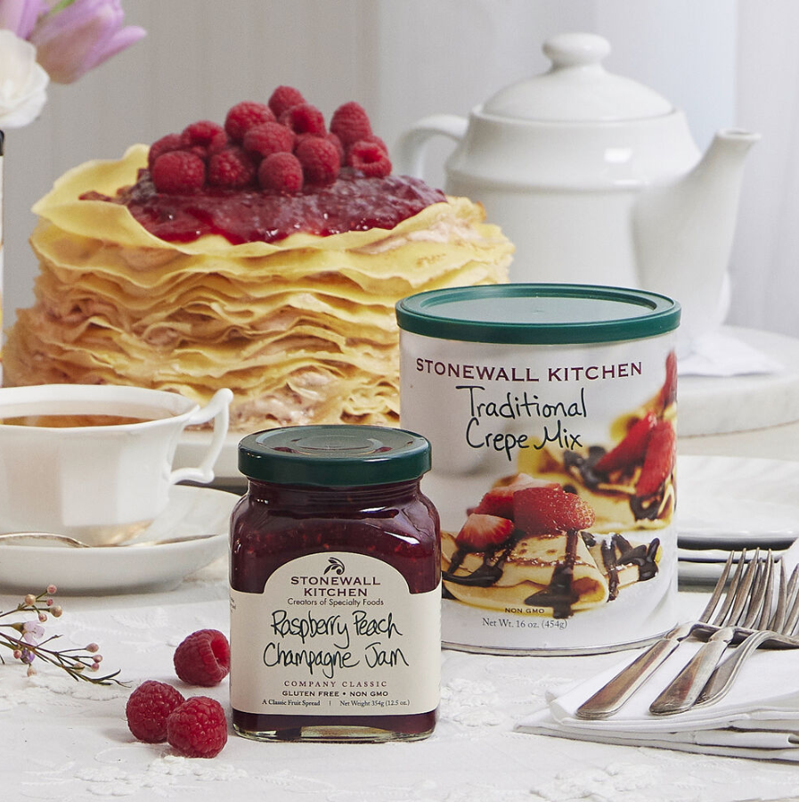 Raspberry Peach Champagne Reserve – A Stonewall Kitchen "Company Classic" Specialty Spread (Gluten Free)