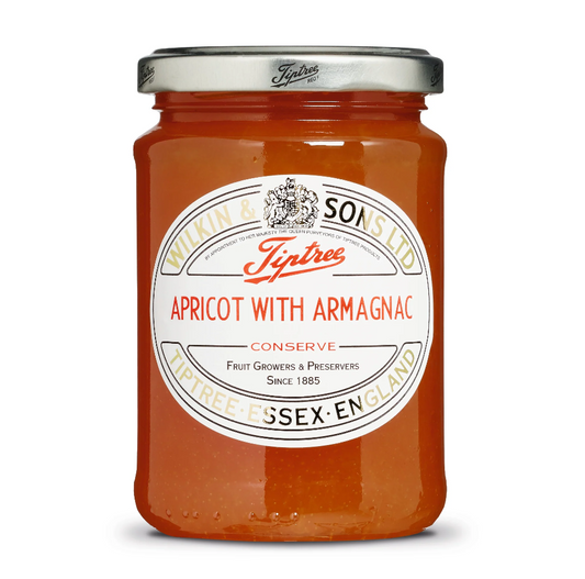 Tiptree Apricot with Armagnac Conserve – Artisanal Sun-Ripened Fruit & French Brandy Reserve (340g)
