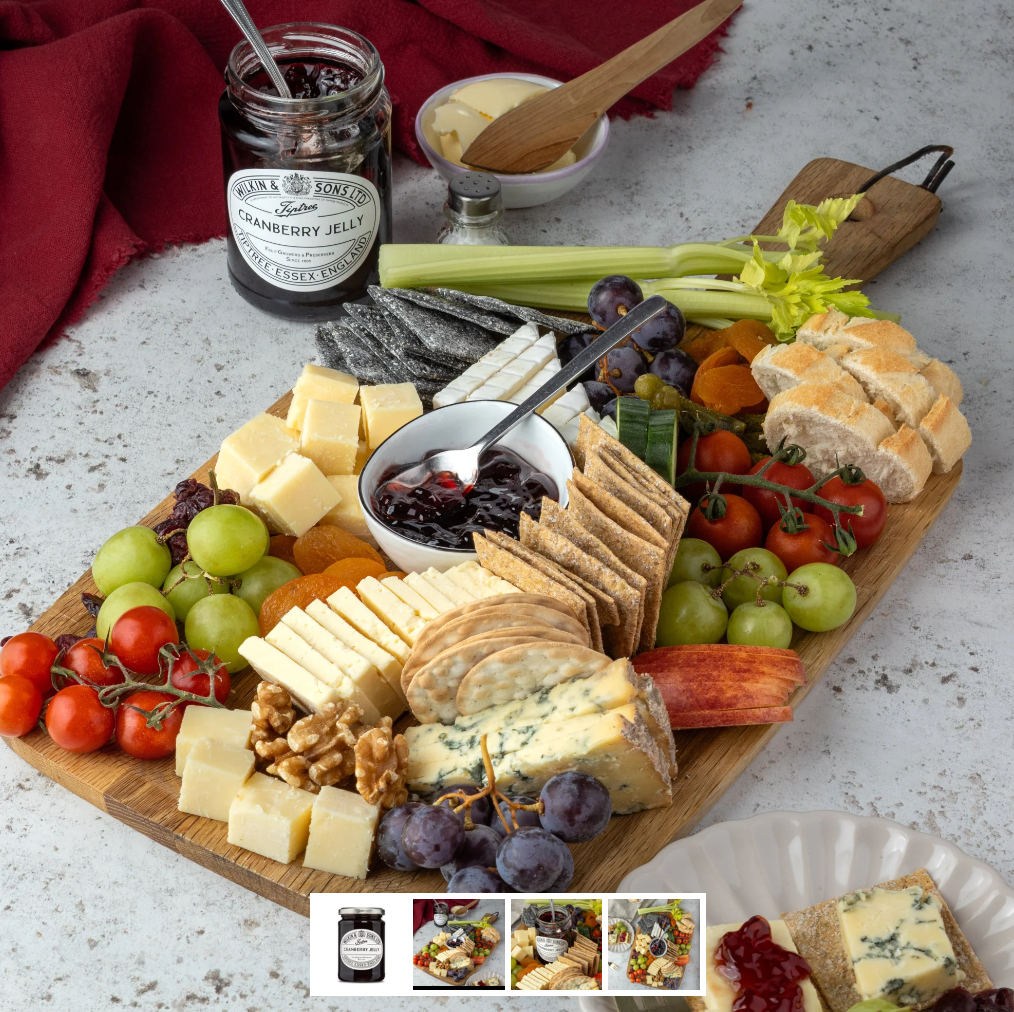 Tiptree Cranberry Jelly – Heritage Royal Warrant Artisanal Fruit Spread (340g)