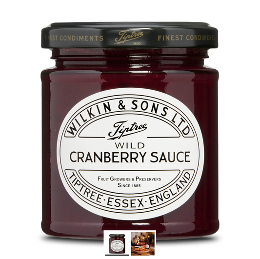 Tiptree Wild Cranberry Sauce – Artisanal Heritage Condiment (210g)
