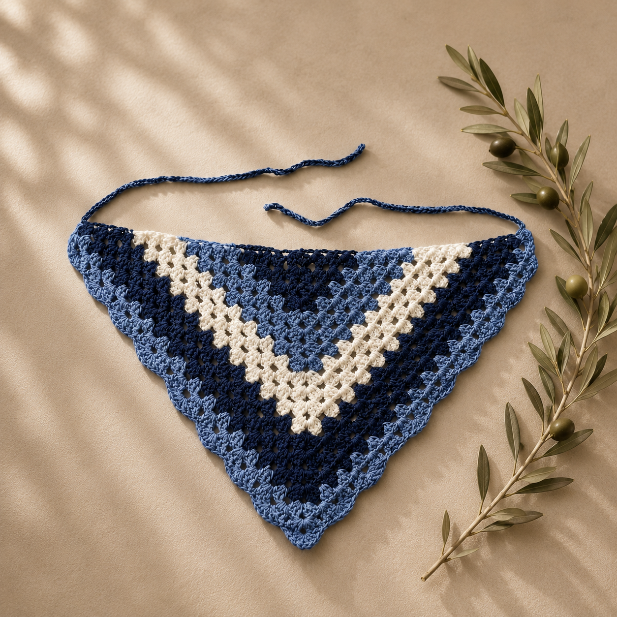 Mediterranean Olive Bandana