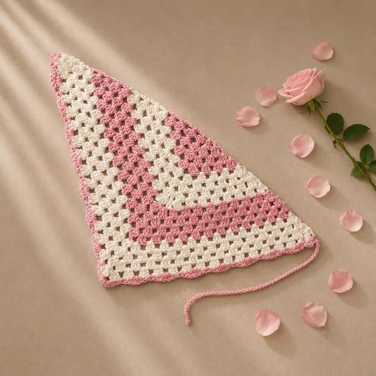 Rose Petal Bandana