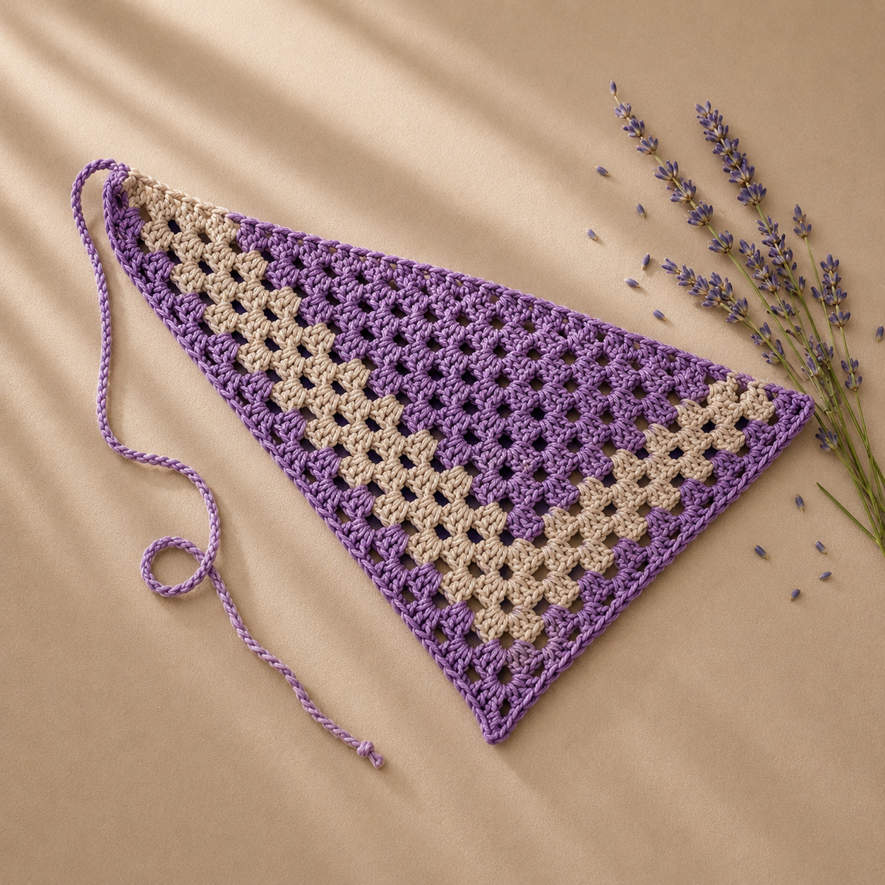 Lavender Breeze Bandana