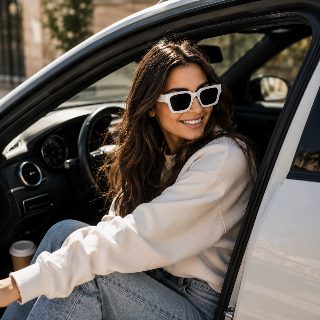 "On My Way" Shades — The Blanc Block Edition