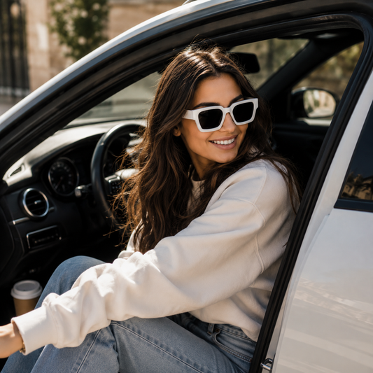 "On My Way" Shades — The Blanc Block Edition