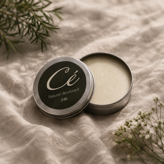 Cé Natural Deodorant, Clean Fresh (50ml)