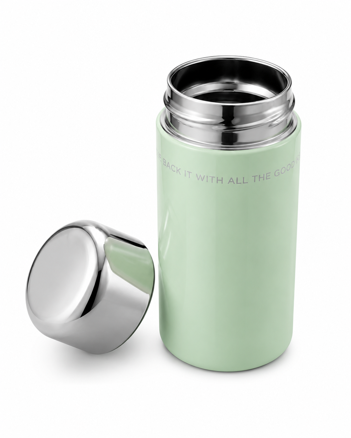 Compact Insulated Tumbler – Double-Wall 200 ML (Green)
