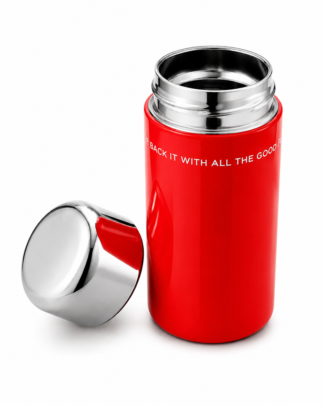 Compact Insulated Tumbler – Double-Wall 200 ML (Red)