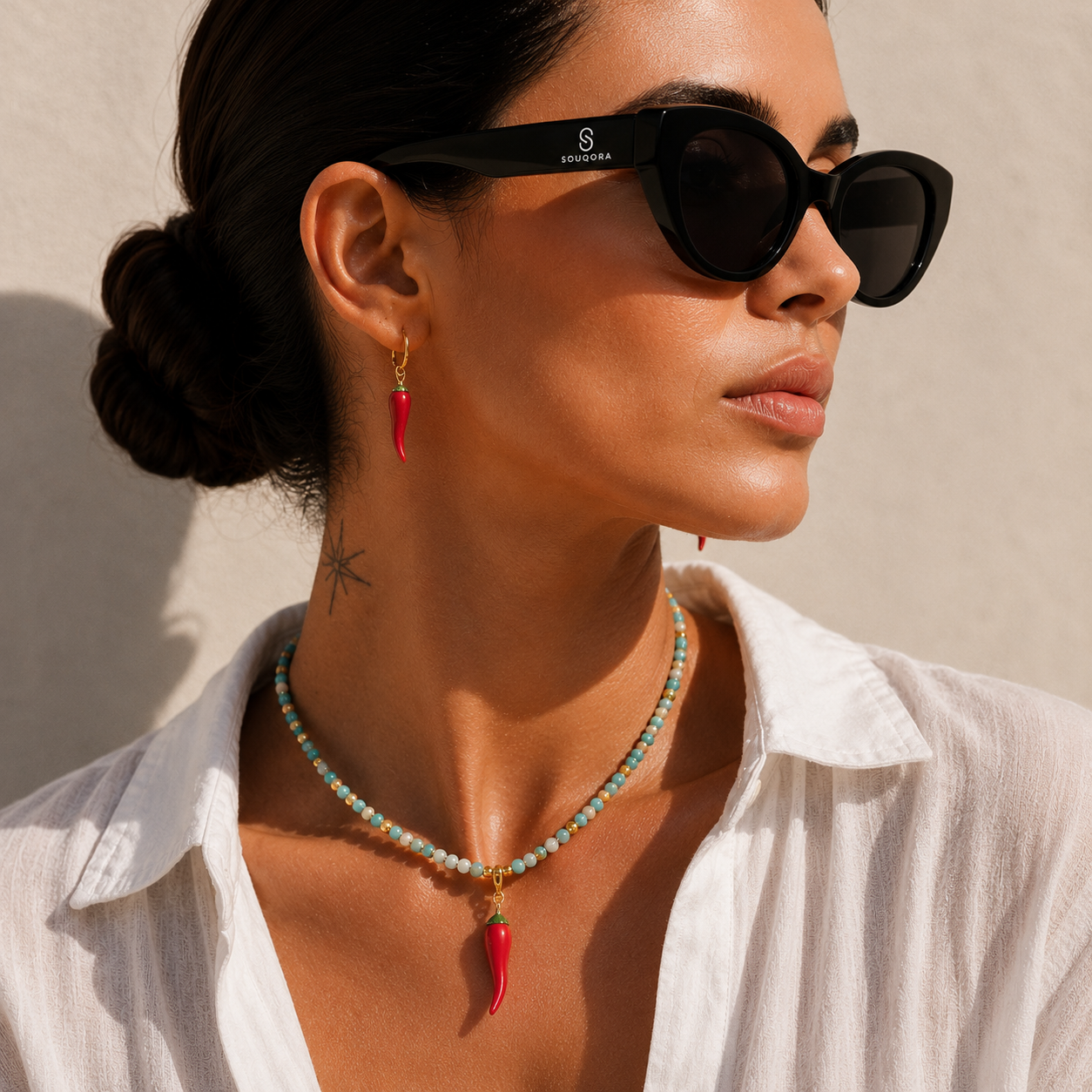 Sweet Heat Necklace  Min Beirut, With Love™
