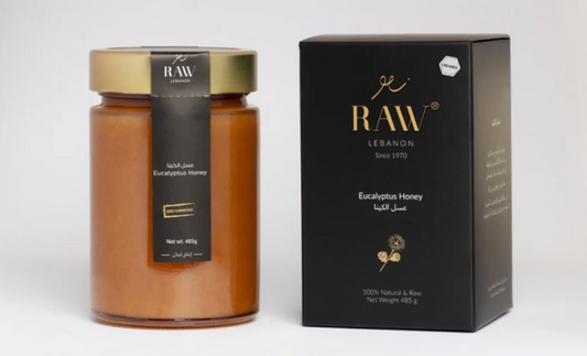 Raw Eucalyptus Finely Creamed Honey Large, 485 g