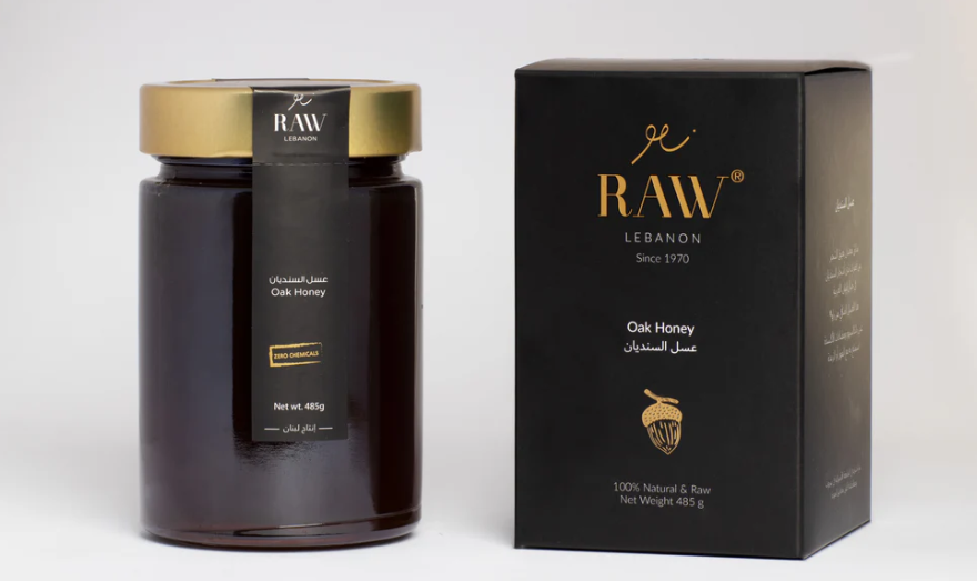 Raw Oak Honey, 485 g