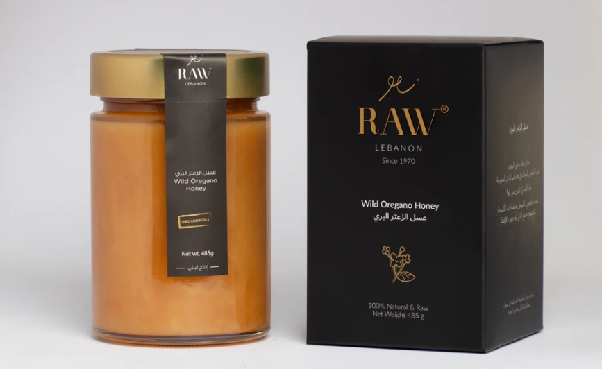 Raw Wild Oregano Finely Creamed Honey, 485 g