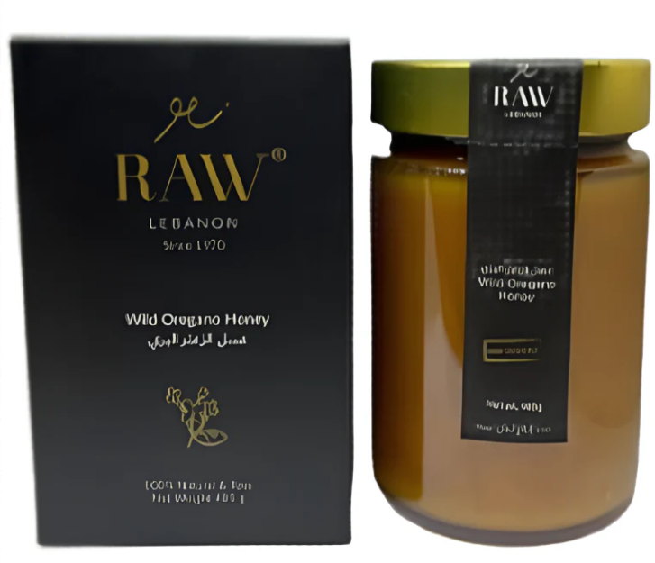 Raw Wild Oregano Honey, 485 g