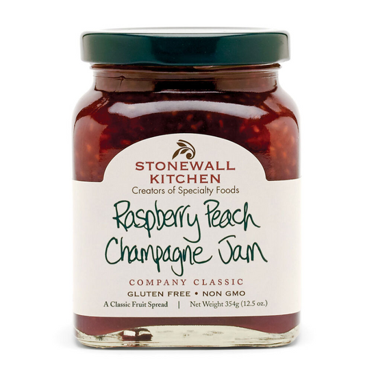 Raspberry Peach Champagne Reserve – A Stonewall Kitchen "Company Classic" Specialty Spread (Gluten Free)