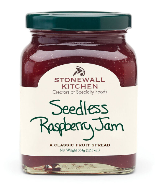 Artisanal Seedless Raspberry Reserve – A Stonewall Kitchen Specialty Fruit Spread