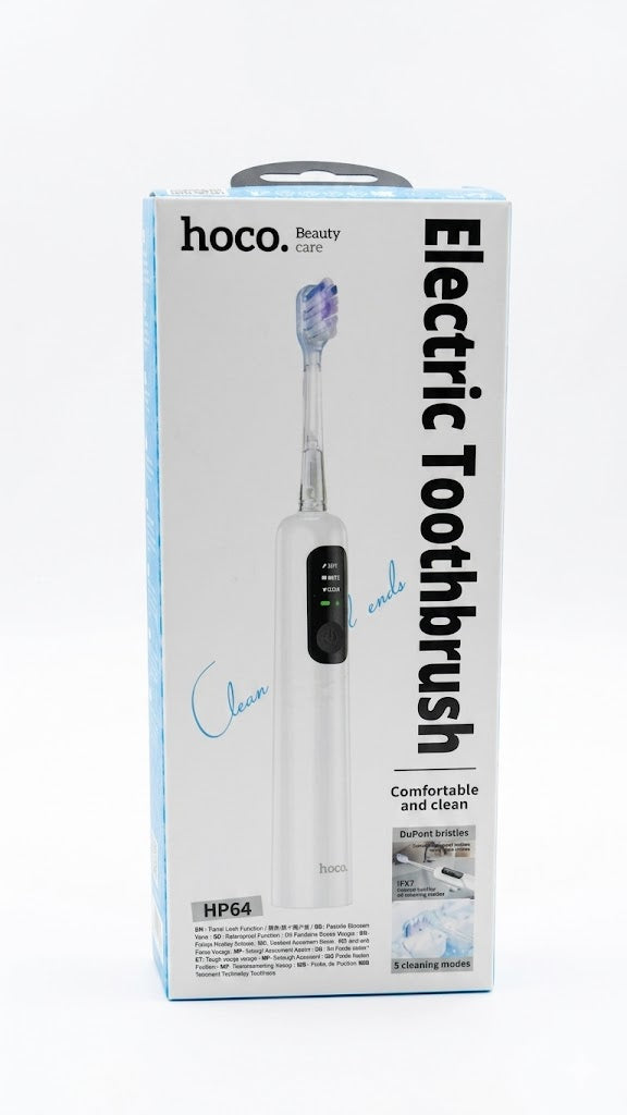 Hoco HP64 Smart Electric Toothbrush – 5 Cleaning Modes & DuPont Bristles
