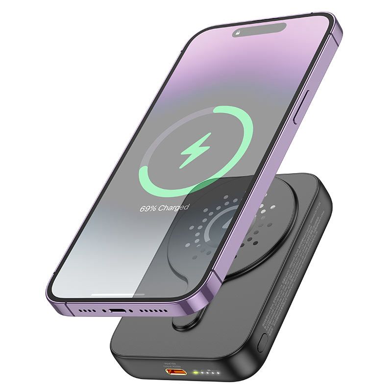 hoco. J117A Intelligent Balance 10000mAh Magnetic Wireless Fast Charging Power Bank