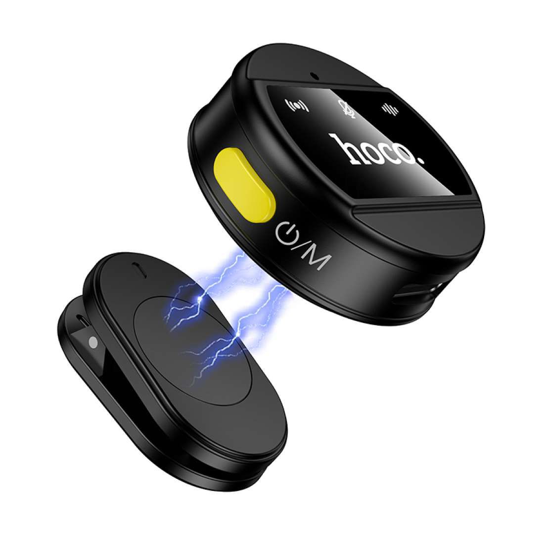 hoco. L21 Charm Magnetic & Lapel Clip Wireless Microphone (USB-C)