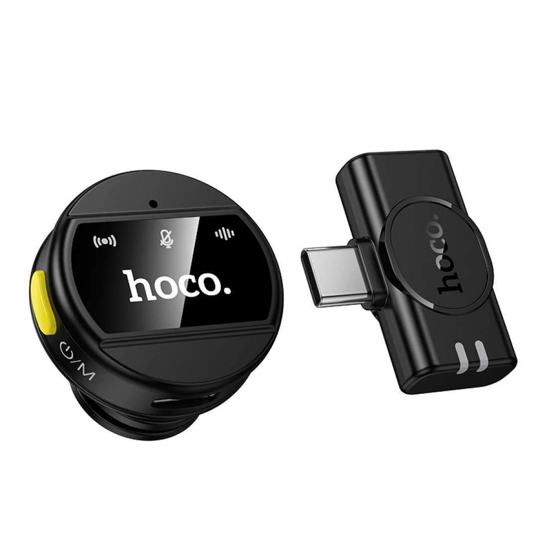 hoco. L21 Charm Magnetic & Lapel Clip Wireless Microphone (USB-C)