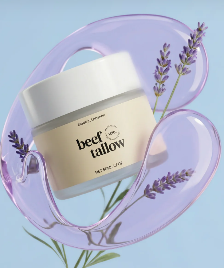 Grass-Fed Tallow Cream By Telo™ (Lavender 50 ML)