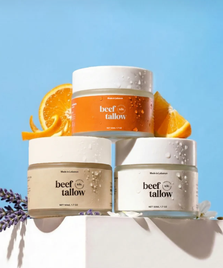 Grass-Fed Tallow Cream By Telo™ (Lavender 50 ML)