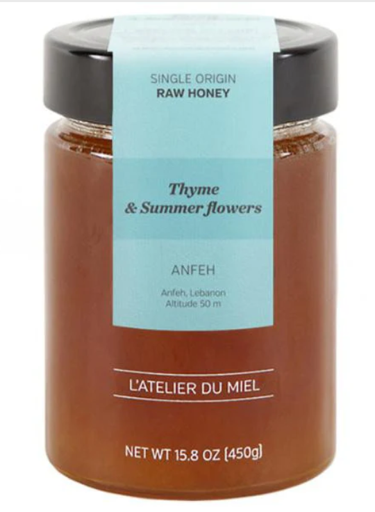 L'atelier Du Miel Byblos Honey from Oak, Thyme & Summer Flowers, 450 g
