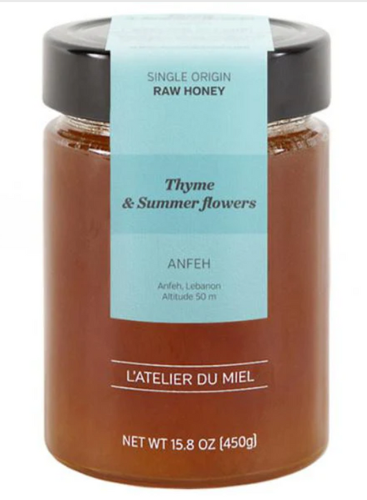 L'atelier Du Miel Byblos Honey from Oak, Thyme & Summer Flowers, 450 g