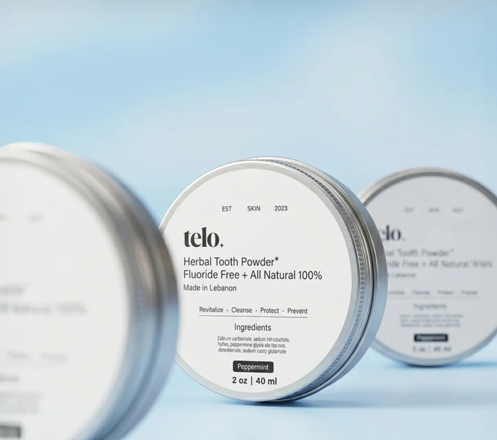 Mineral-Based Tooth Powder By Telo™